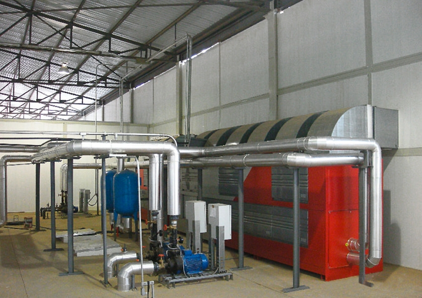 Cooling system for production water