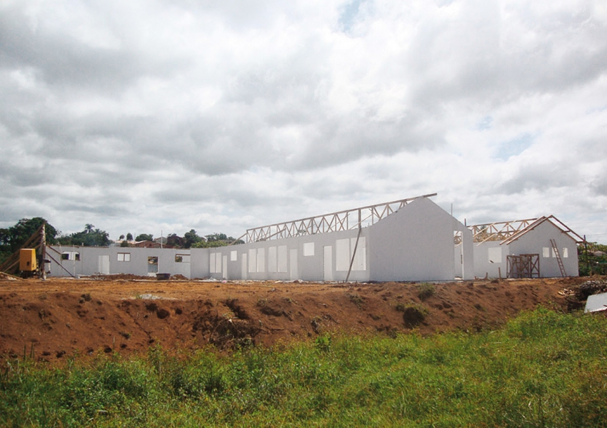 School and kindergarten in Barra Velha, Brazil